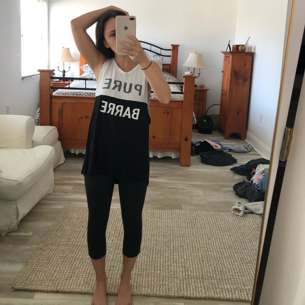 Pure barre tank top